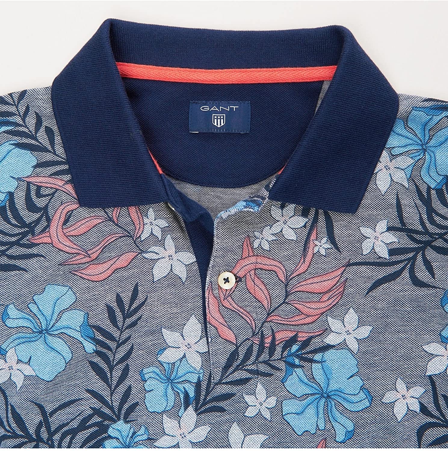 GANT Multi Flower Piqué Mens Rugger S/S 18 - JOY2ESpree