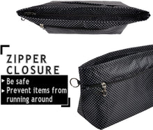 
                        
                          Cargar imagen en el visor de la galería, Vercord Purse Organizer Insert Bag Tote Handbags Pocketbook Inserts Organizers Zipper 11 Pockets Black Medium
                        
                      
