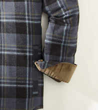 
                        
                          画像をギャラリービューアに読み込む, Venado Men's Plaid Shirt Jacket -Long Sleeved Quilt Lined Brushed Flannel Rugged Shirt
                        
                      