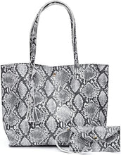 
                        
                          Load image into Gallery viewer, Minimalist Clean Cut Pebbled Faux Leather Tote Womens Shoulder Handbag
                        
                      