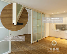 
                        
                          Cargar imagen en el visor de la galería, New Improved Design!!! Barn Door Floor Guide | Smooth AS Butter Bearings!!!
                        
                      