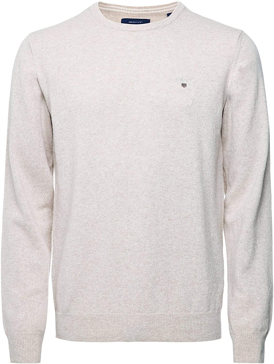 GANT Lambswool Crew Neck Mens Jumper - JOY2ESpree