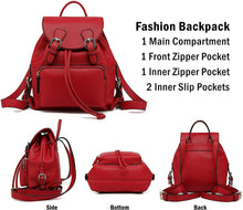 
                        
                          Cargar imagen en el visor de la galería, Scarleton Casual Fashion Backpack, Purses for women, Backpack for Women, Fashion Backpack for Women, H160801 - Black
                        
                      