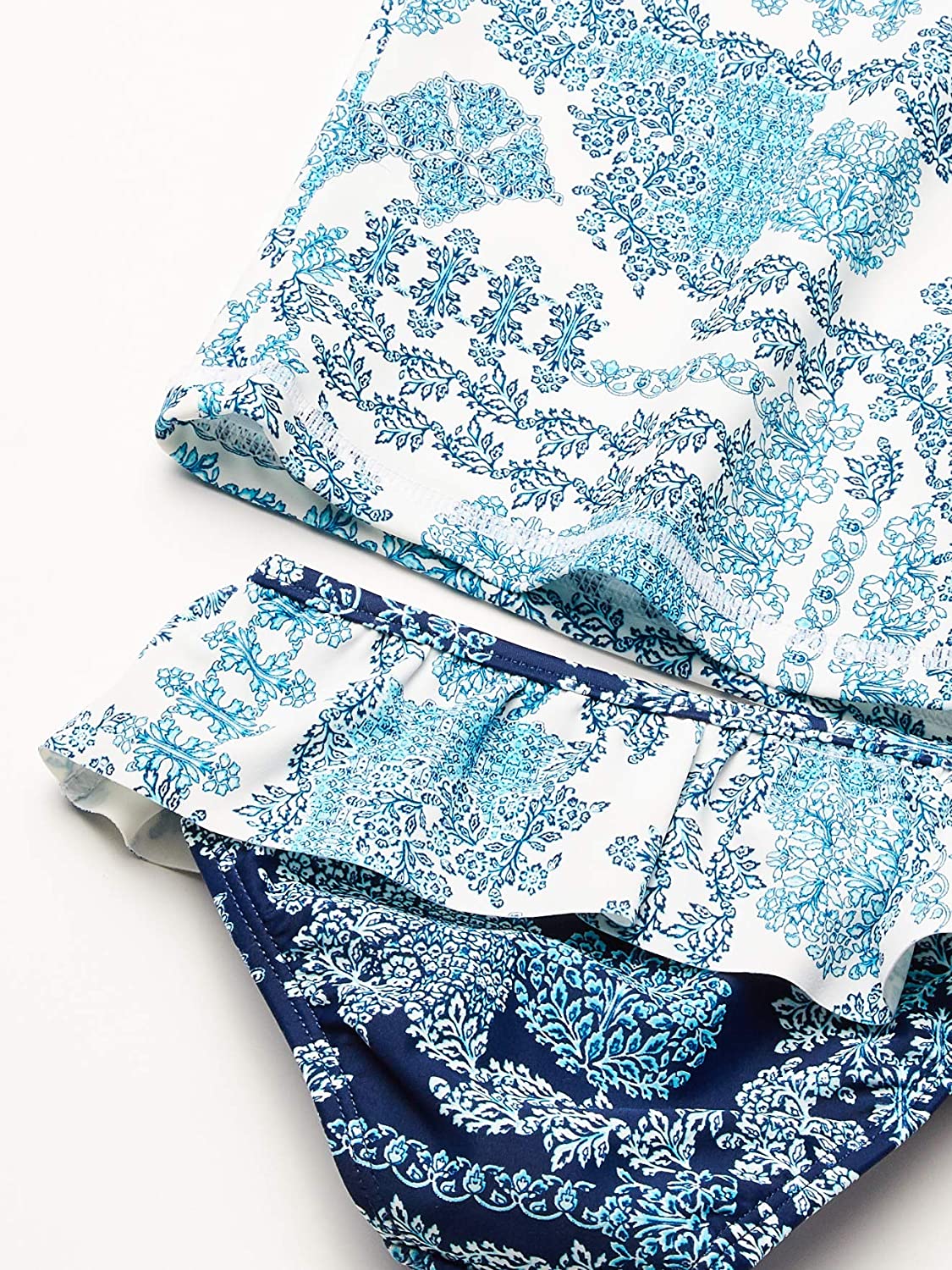 Tommy Bahama Girls' 2-Piece Rashguard and Swim Bottoms Set