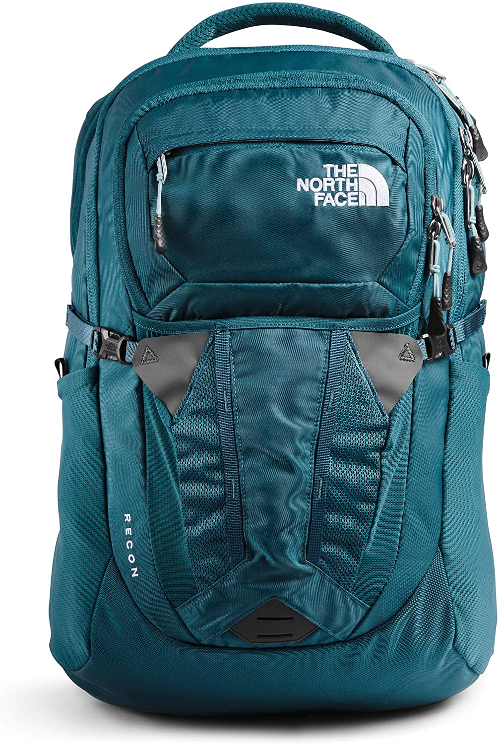 The North Face Women's Recon Backpack, TNF Black Heather/Silver Reflective, One Size