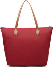 
                        
                          गैलरी व्यूवर में इमेज लोड करें, NNEE Water Resistant Light Weight Nylon Tote Bag Handbag
                        
                      