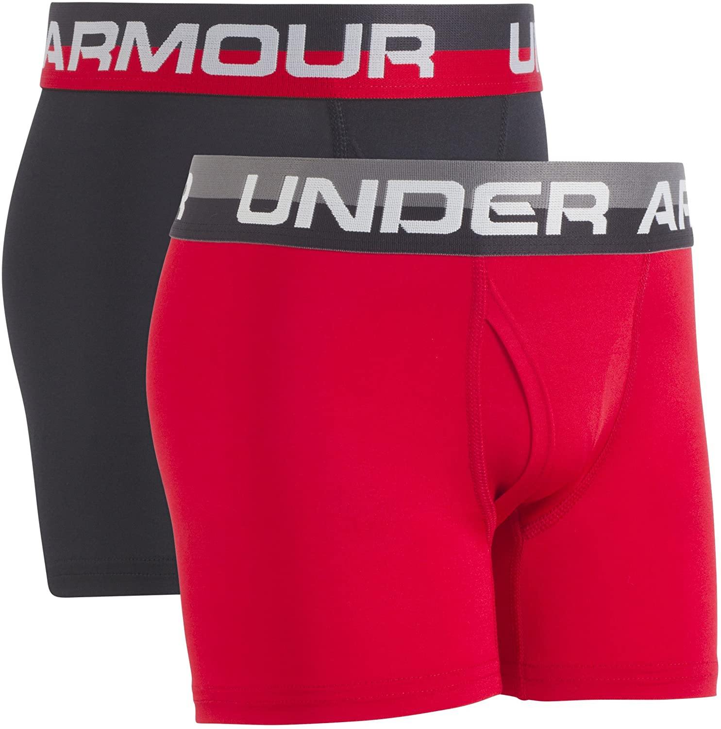 Under Armour Boys' Performance Boxer Briefs