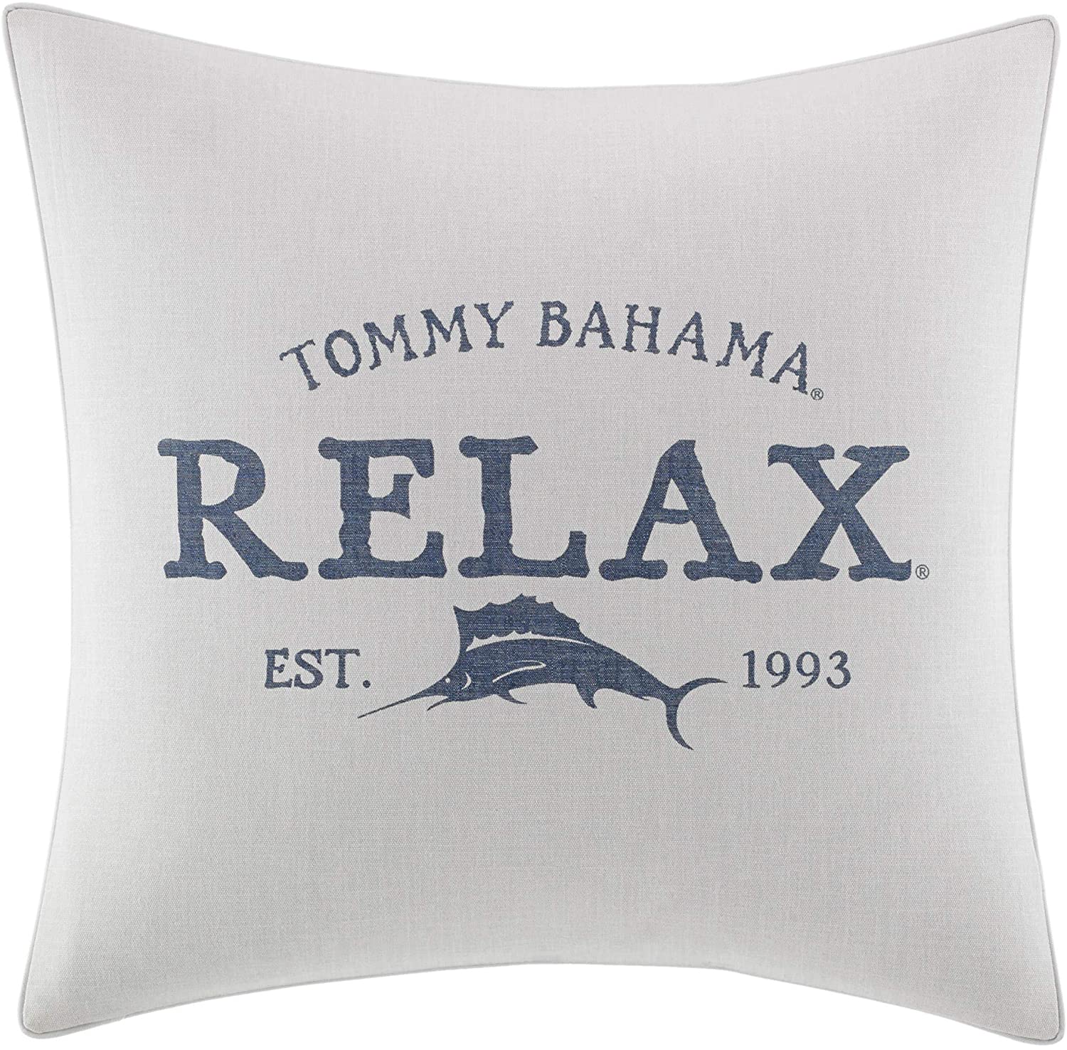 Tommy Bahama Raw Coast Bedding, European Sham, Blue