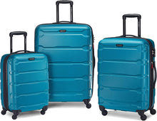 
                        
                          Load image into Gallery viewer, Samsonite Omni PC Hardside Expandable Luggage with Spinner Wheels, Black, Carry-On 20-Inch
                        
                      