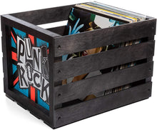 
                        
                          將圖片載入圖庫檢視器 Chalkboard Vinyl Record Storage Crate (Matte Black) - JOY2ESpree
                        
                      