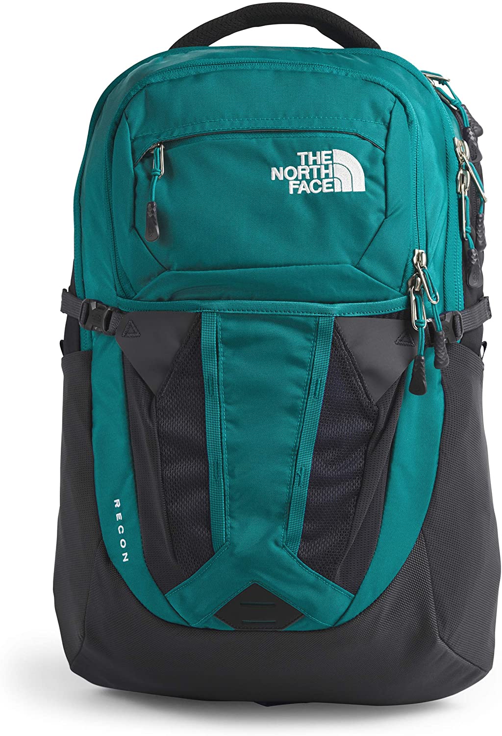 The North Face Women's Recon Backpack, TNF Black Heather/Silver Reflective, One Size