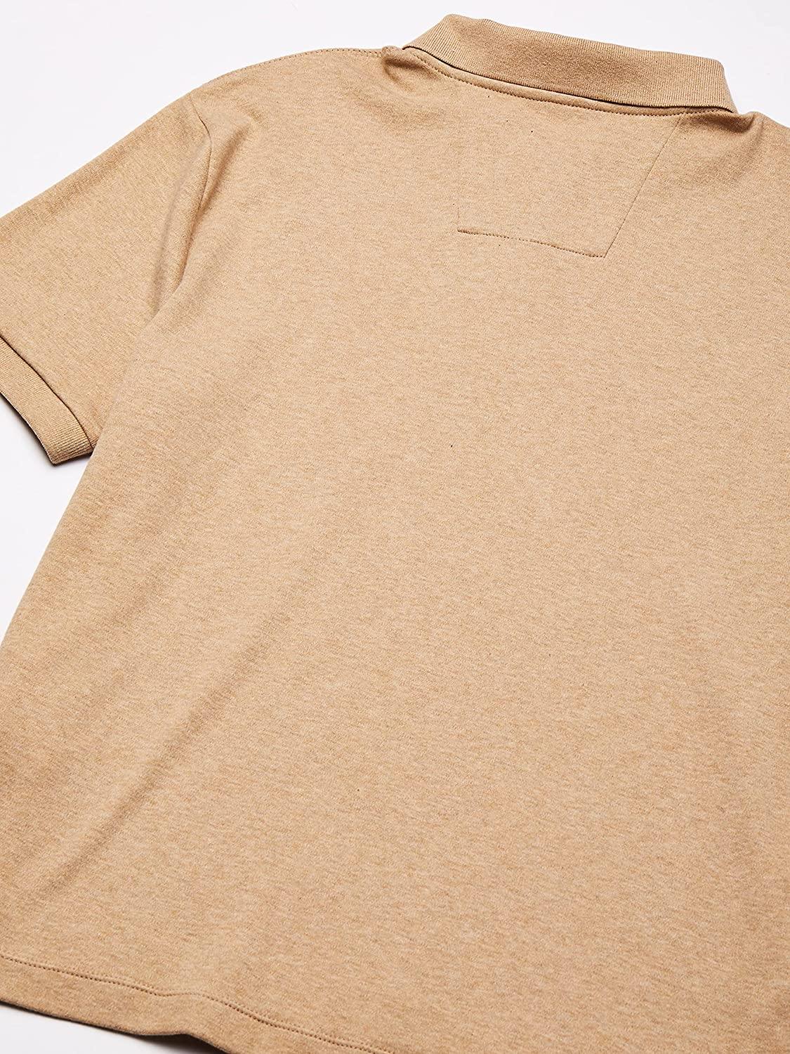 Nautica Men's Classic Fit Short Sleeve Solid Soft Cotton Polo Shirt - JOY2ESpree