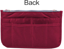 
                        
                          Muat gambar ke penampil Galeri, Vercord Updated Purse Handbag Organizer Insert Liner Bag in Bag 13 Pockets Purple Small
                        
                      