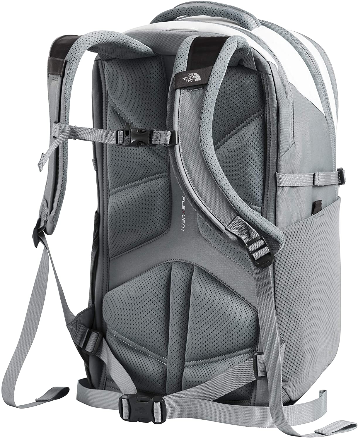 The North Face Women's Recon Backpack, TNF Black Heather/Silver Reflective, One Size
