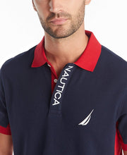 
                        
                          Muat gambar ke penampil Galeri, Nautica Men's Short Sleeve Color Block Performance Pique Polo Shirt - JOY2ESpree
                        
                      