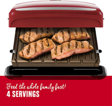 
                        
                          Cargar imagen en el visor de la galería, George Foreman 4-Serving Removable Plate Grill and Panini Press, Black, GRP360B - JOY2ESpree
                        
                      