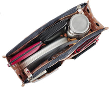 
                        
                          Muat gambar ke penampil Galeri, Vercord Updated Purse Handbag Organizer Insert Liner Bag in Bag 13 Pockets Purple Small
                        
                      