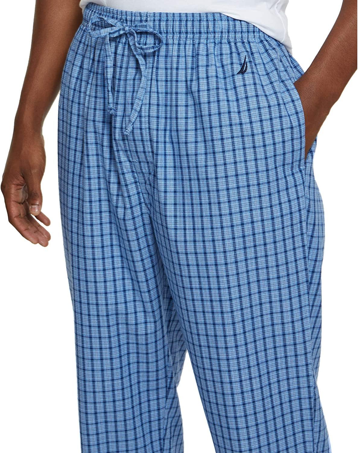 Nautica Men's Soft Woven 100% Cotton Elastic Waistband Sleep Pajama Pant - JOY2ESpree