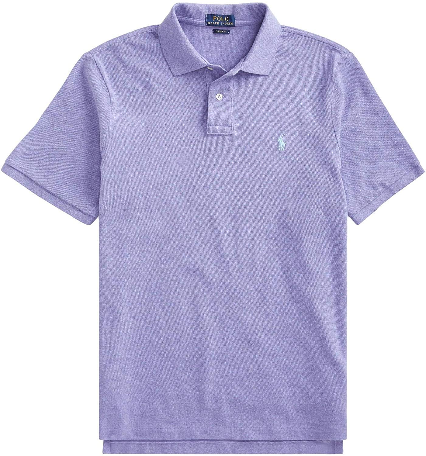 Polo RL Men's Custom Slim Fit Mesh Pony Shirt