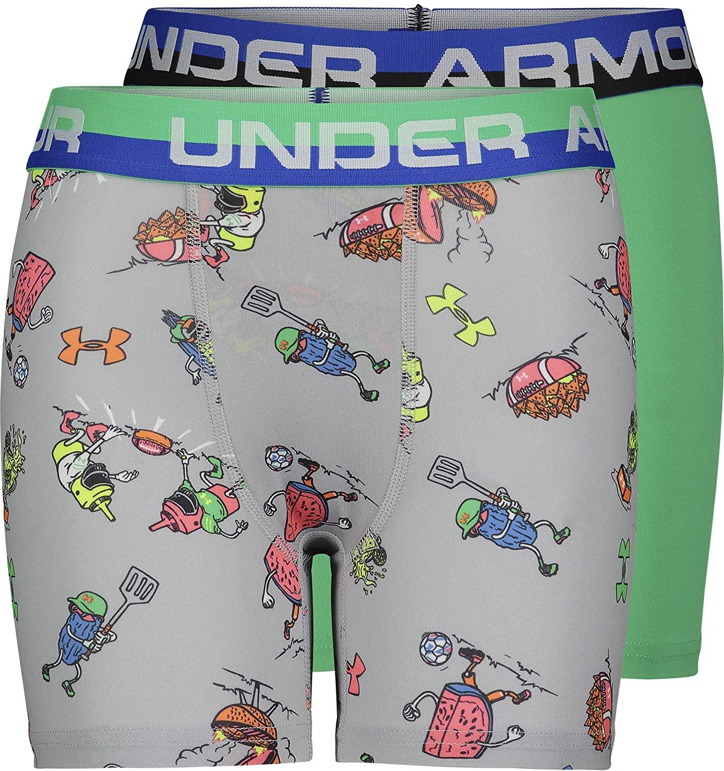 Under Armour Boys' Performance Boxer Briefs