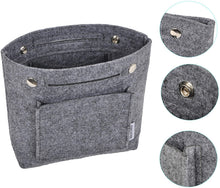 
                        
                          画像をギャラリービューアに読み込む, Vercord Felt Tote Handbag Purse Pocketbook Organizer Insert Divider Shaper Bag in Bag
                        
                      