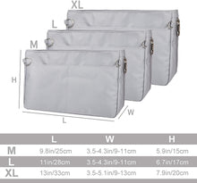 
                        
                          將圖片載入圖庫檢視器 Vercord Expandable Nylon Handbag Purse Organizer Insert Liner Shaper Bag
                        
                      
