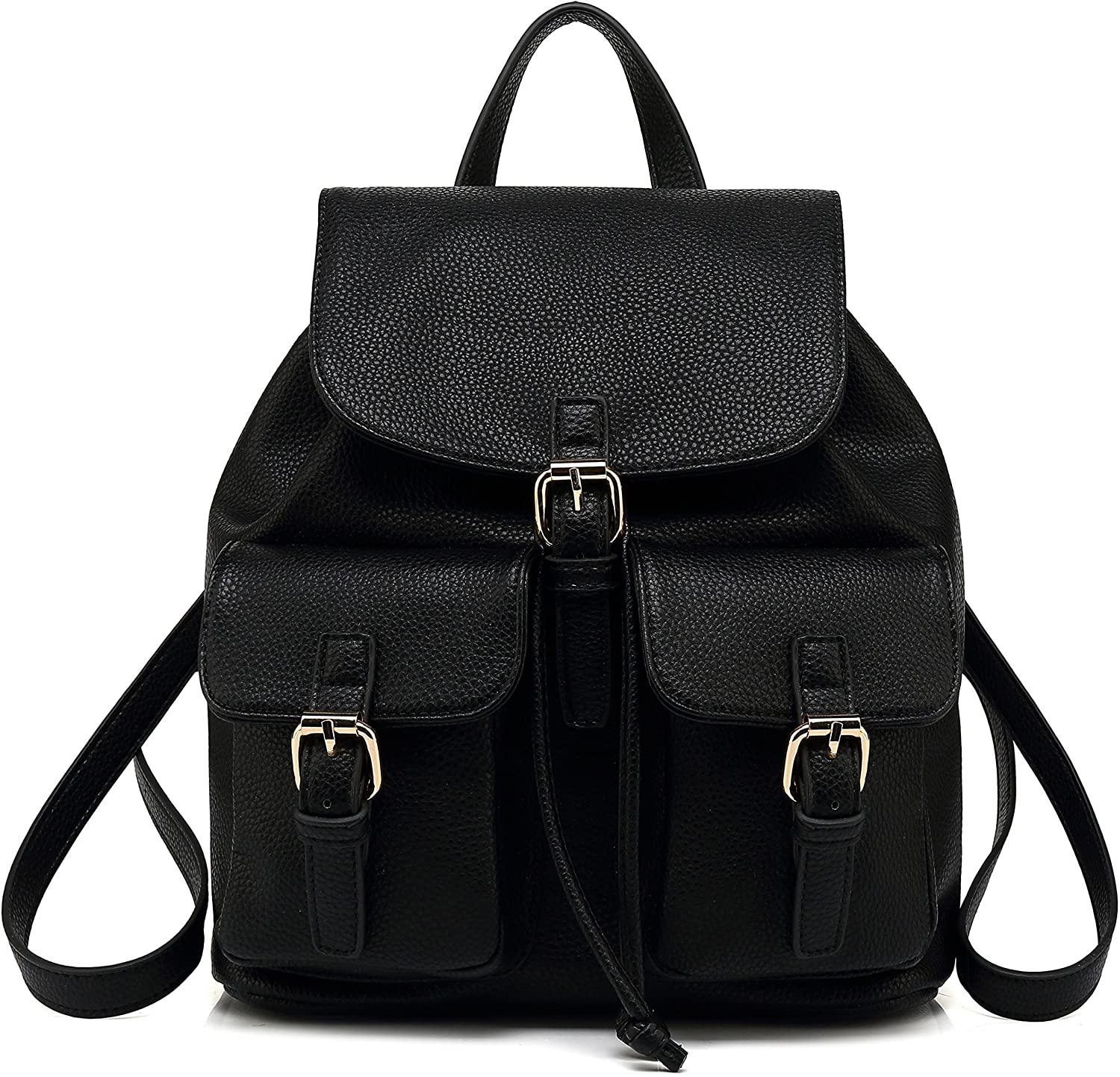 Scarleton Casual Fashion Backpack, Purses for women, Backpack for Women, Fashion Backpack for Women, H160801 - Black