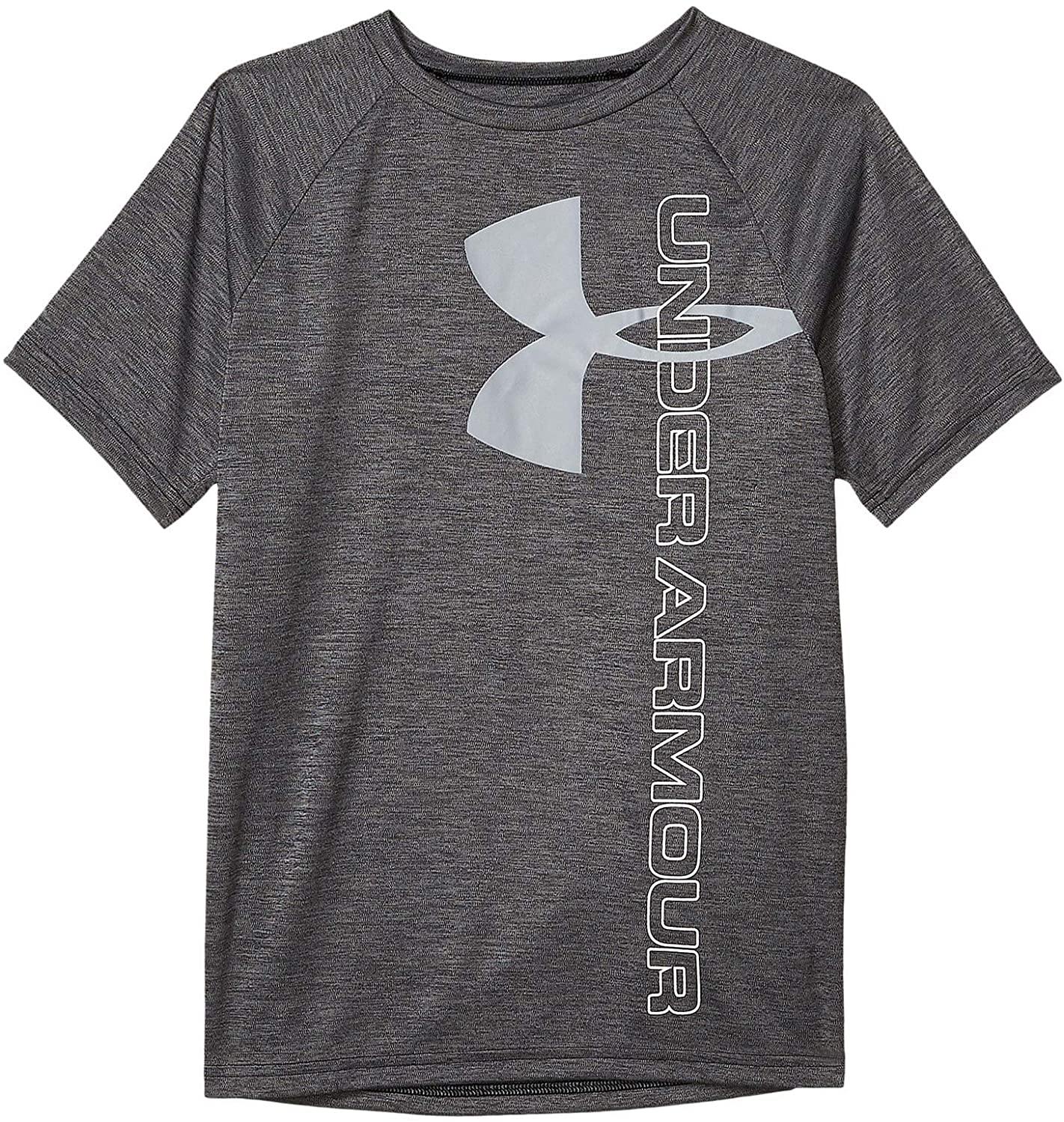 Under Armour Boys' Tech Split Logo Hybrid T-Shirt - JOY2ESpree