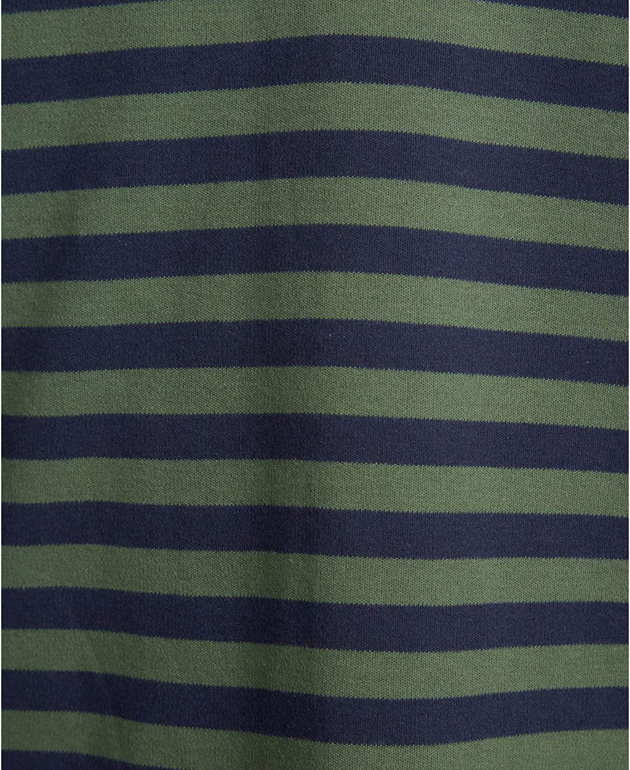 Nautica Men's Classic Fit 100% Cotton Soft Short Sleeve Stripe Polo Shirt - JOY2ESpree