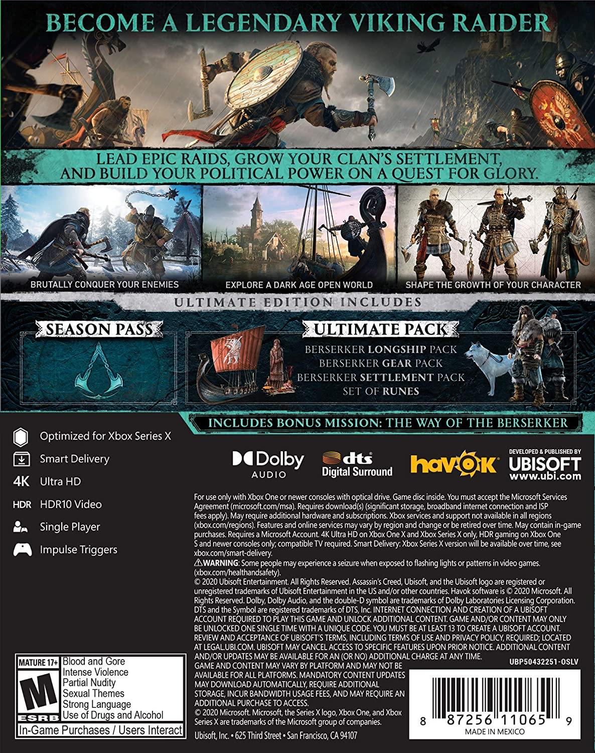 Assassin’s Creed Valhalla PlayStation 5 Standard Edition - JOY2ESpree