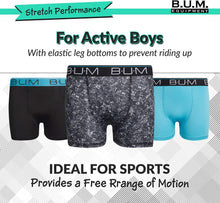 
                        
                          將圖片載入圖庫檢視器 B.U.M. Equipment Boys Performance Dry-Fit Compression Boxer Briefs (3 Pack) - JOY2ESpree
                        
                      