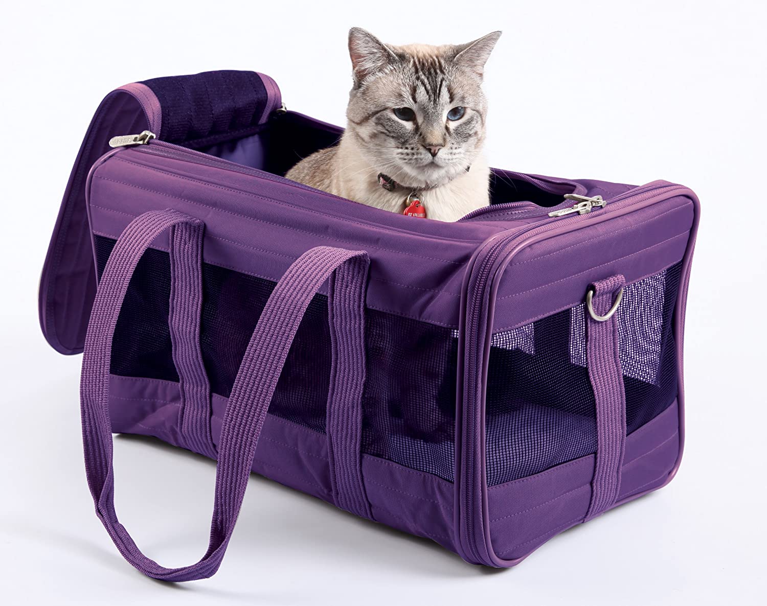 Sherpa Original Deluxe Airline Approved Pet Carrier, Medium, Black