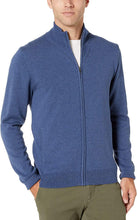 
                        
                          Load image into Gallery viewer, Amazon Essentials Men's Full-Zip Cotton Sweater
                        
                      
