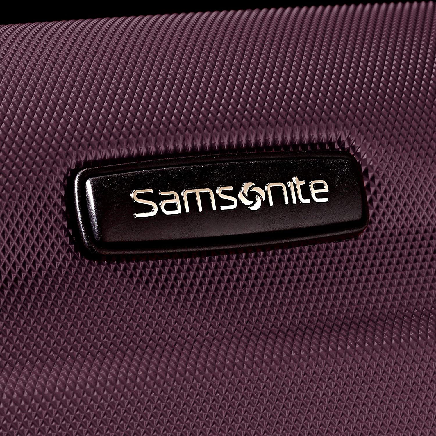 Samsonite Omni PC Hardside Expandable Luggage with Spinner Wheels, Black, Carry-On 20-Inch