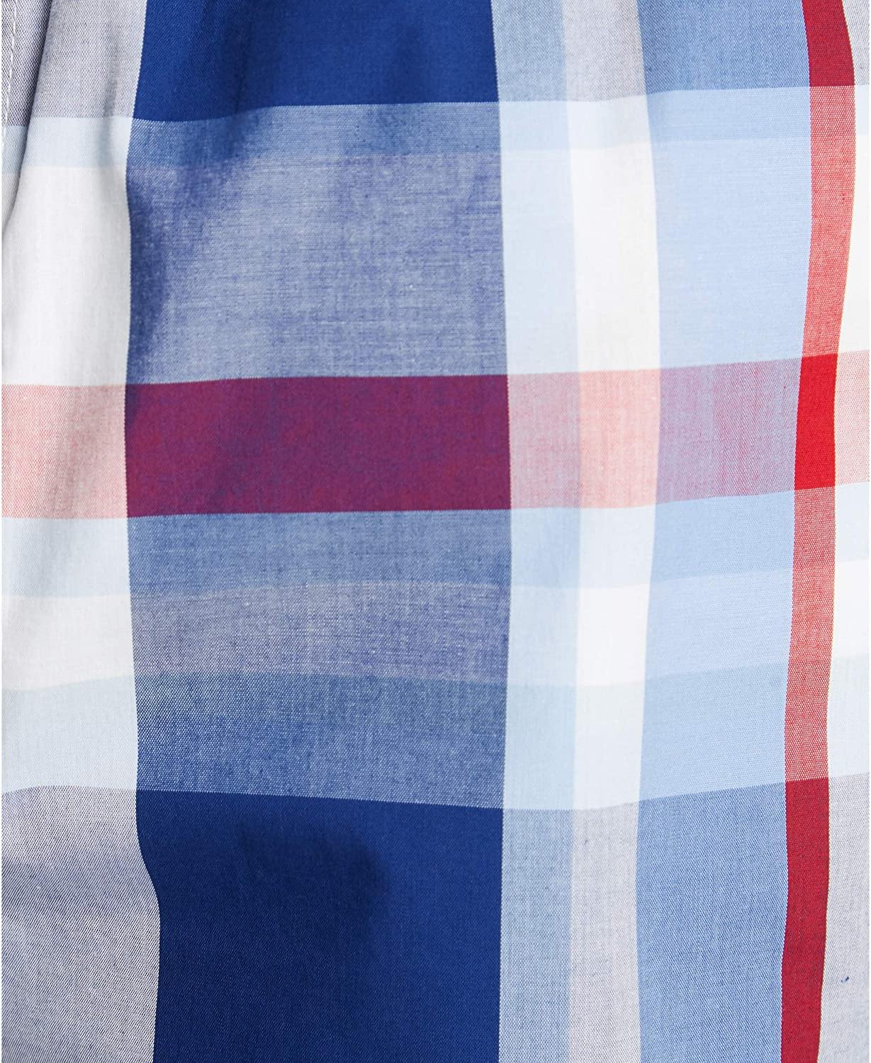 Nautica Men's Soft Woven 100% Cotton Elastic Waistband Sleep Pajama Short - JOY2ESpree