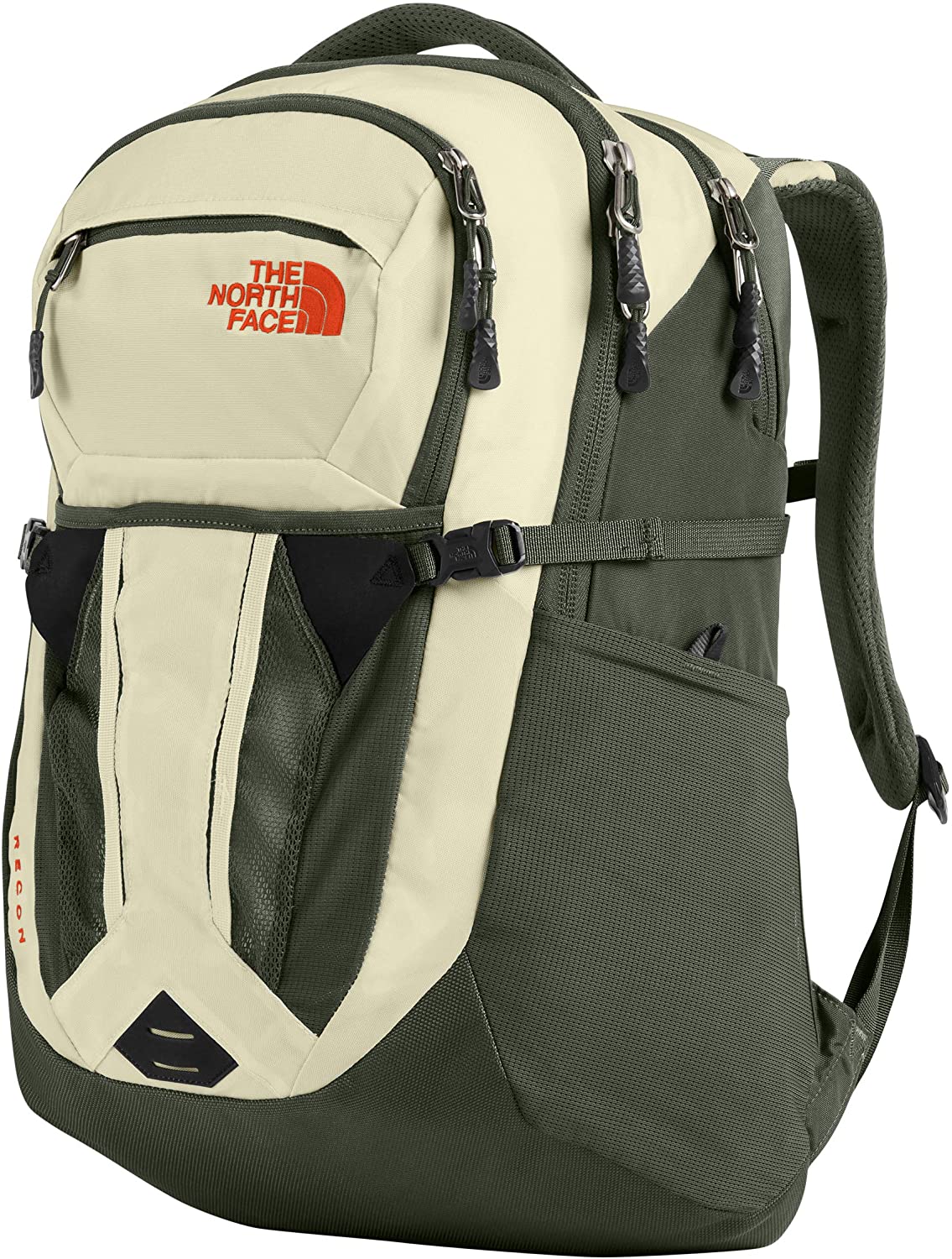 The North Face Women's Recon Backpack, TNF Black Heather/Silver Reflective, One Size