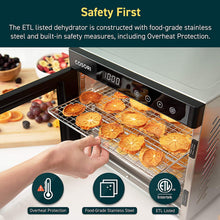 
                        
                          Muat gambar ke penampil Galeri, COSORI Premium Food Dehydrator Machine(50 Free Recipes), 6 Stainless Steel Trays with Digital Timer and Temperature Control - JOY2ESpree
                        
                      