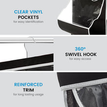 
                        
                          Cargar imagen en el visor de la galería, Zober Hanging Purse Organizer For Closet Clear Handbag Organizer
                        
                      