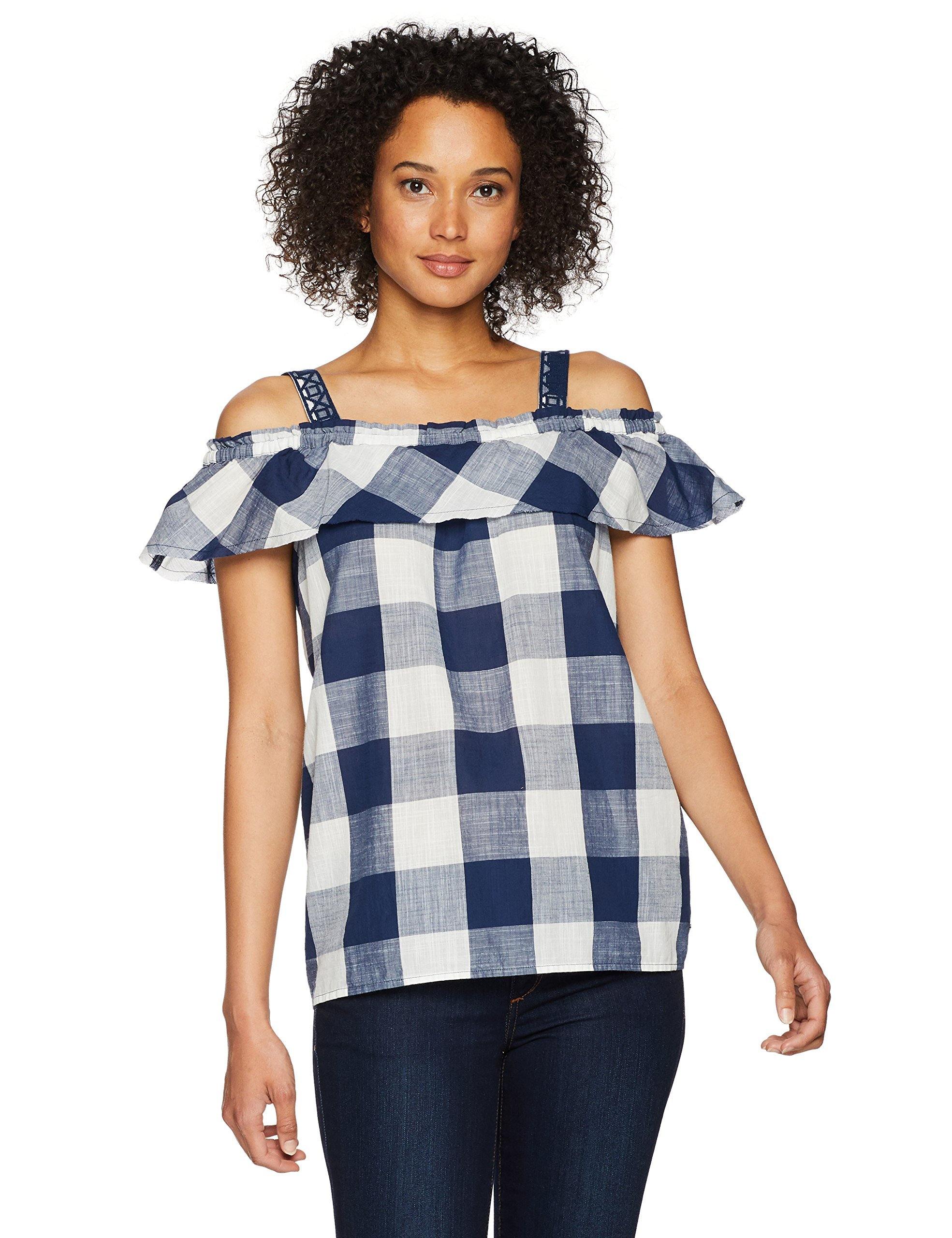 Jag Jeans Women's Annalie Top, True Navy, Small