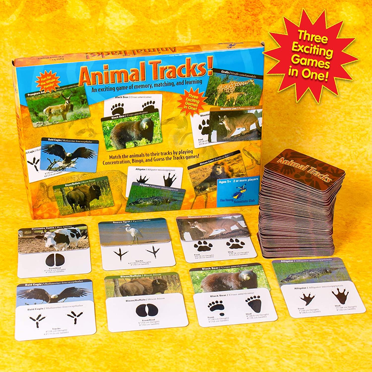 The Young Scientists Club Animal Tracks Game By Horizon Group USA - JOY2ESpree
