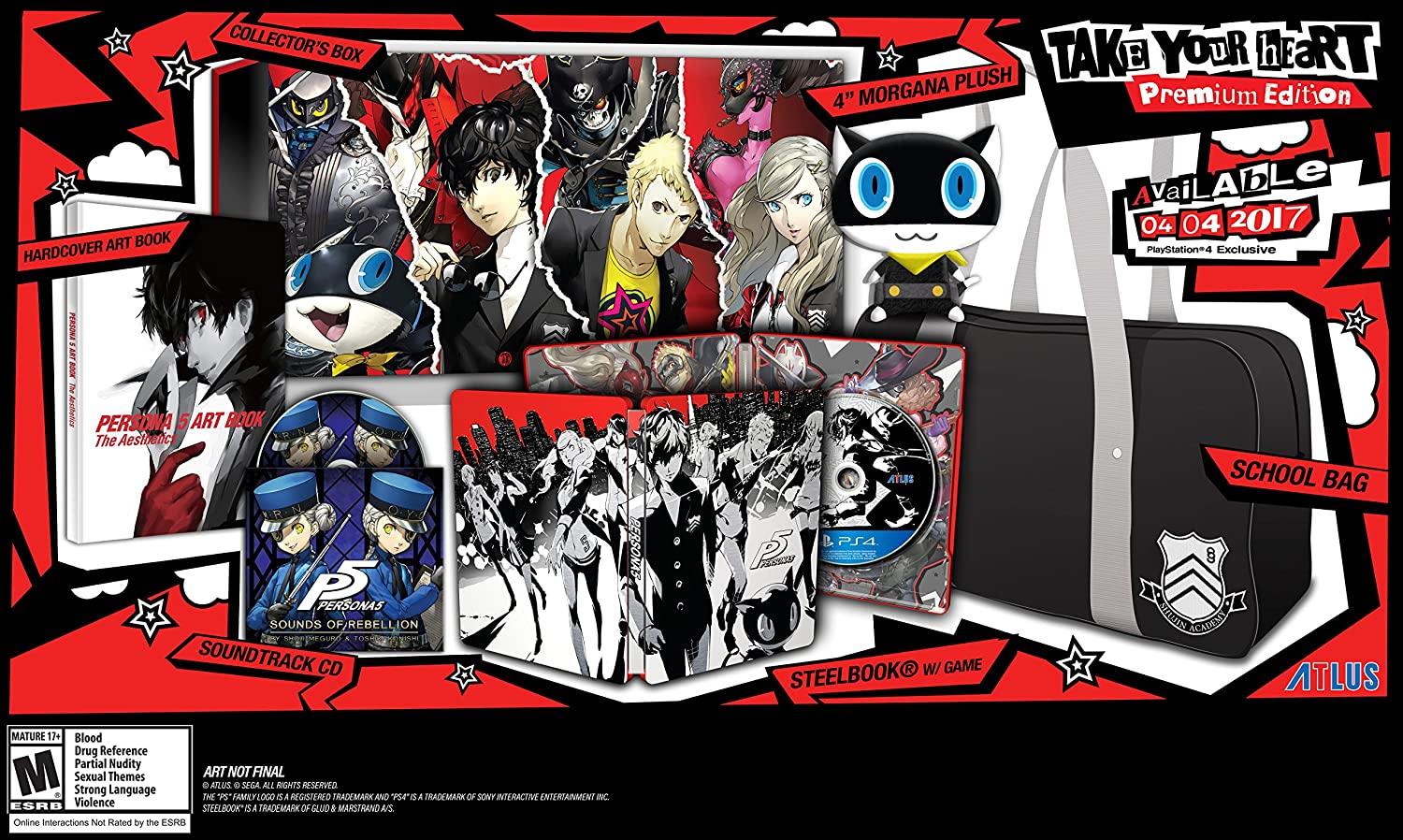 Persona 5 - PlayStation Hits - PlayStation 4 Standard Edition - JOY2ESpree