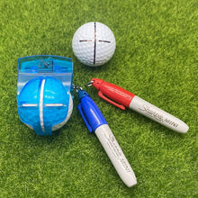 
                        
                          Load image into Gallery viewer, JKL Golf Ball Marker Alignment Tool-Golf Accessories for Golf Ball Marker Line Liner Drawing Stencil Kit - JOY2ESpree
                        
                      