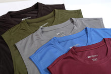 
                        
                          画像をギャラリービューアに読み込む, Real Essentials 5 Pack: Men's Mesh Active Athletic Tech Tank Top - Workout &amp; Training Activewear
                        
                      