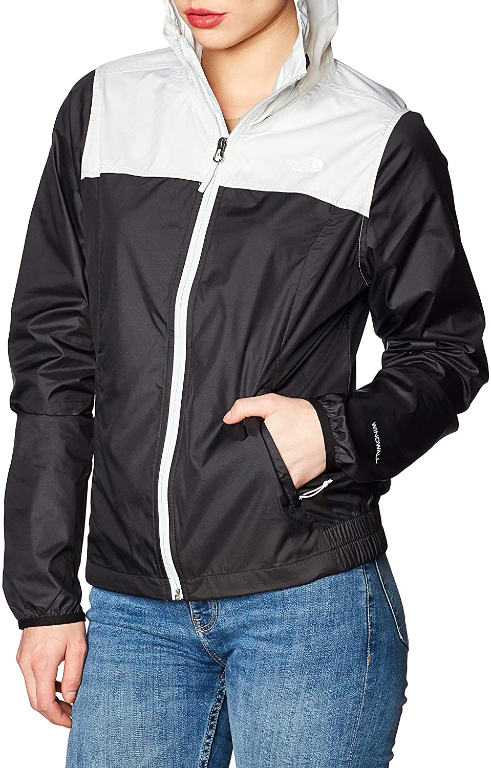 The North Face Women's Cyclone Windbreaker Hooded Jacket