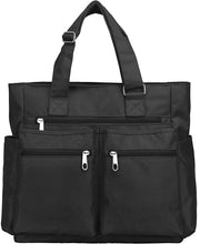 
                        
                          將圖片載入圖庫檢視器 Canvas Tote Bag Waterproof Nylon Multi Pocket Shoulder Bags Laptop Work Bag Teacher Purse and Handbags for Women &amp; Men
                        
                      