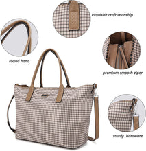 
                        
                          Cargar imagen en el visor de la galería, K.EYRE Women's Soft Faux Leather Tote Bag Purse Handbags Wallet Tote Shoulder Bag Purse Large Capacity
                        
                      
