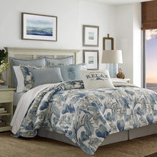
                        
                          गैलरी व्यूवर में इमेज लोड करें, Tommy Bahama Raw Coast Bedding, European Sham, Blue
                        
                      