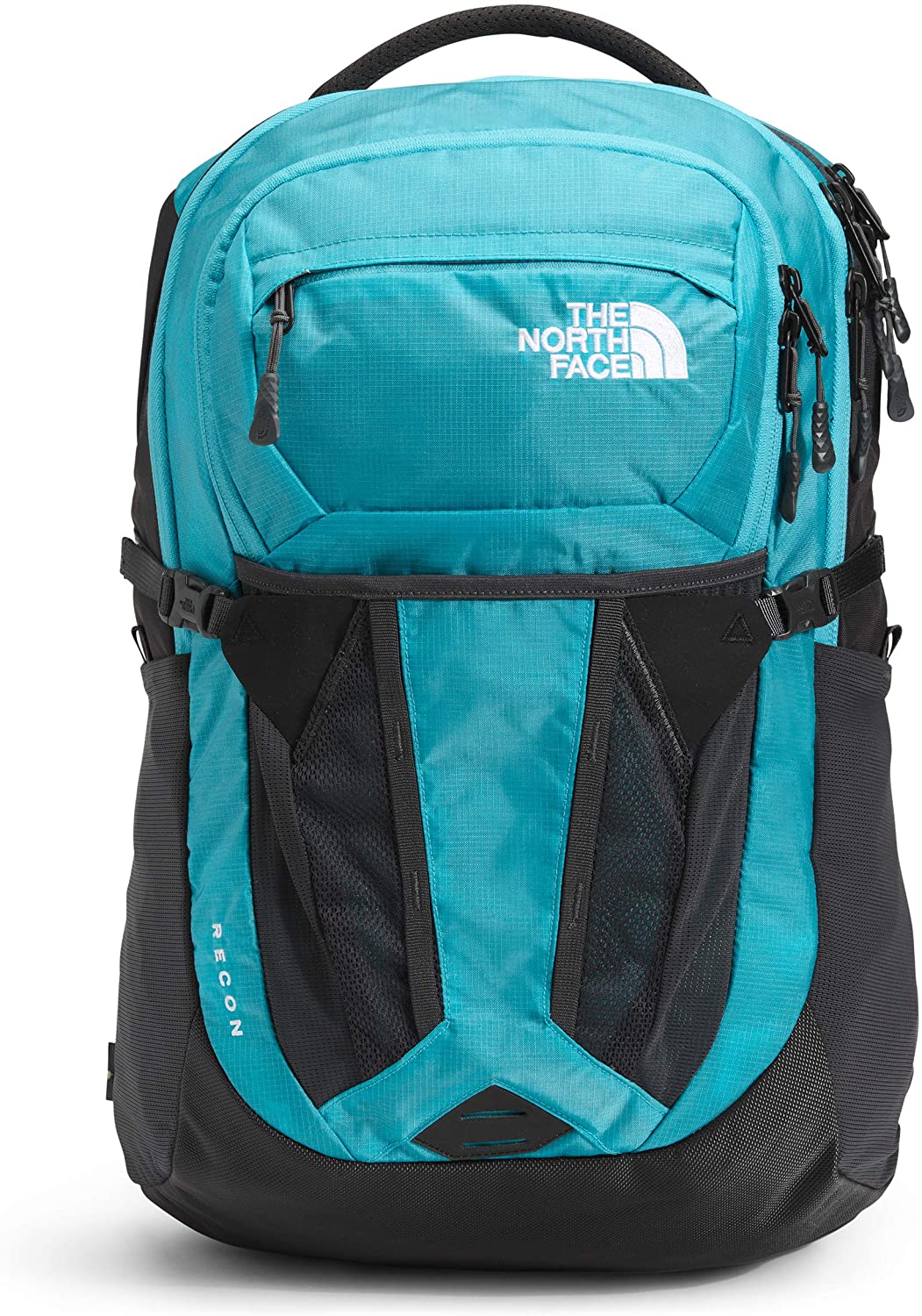 The North Face Women's Recon Backpack, TNF Black Heather/Silver Reflective, One Size