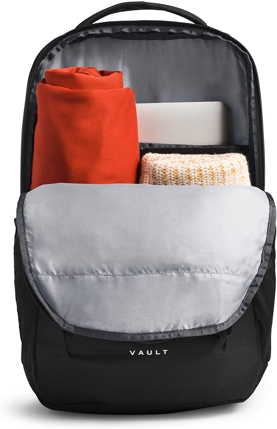 The North Face Vault Backpack, Moab Khaki/Asphalt Grey, One Size