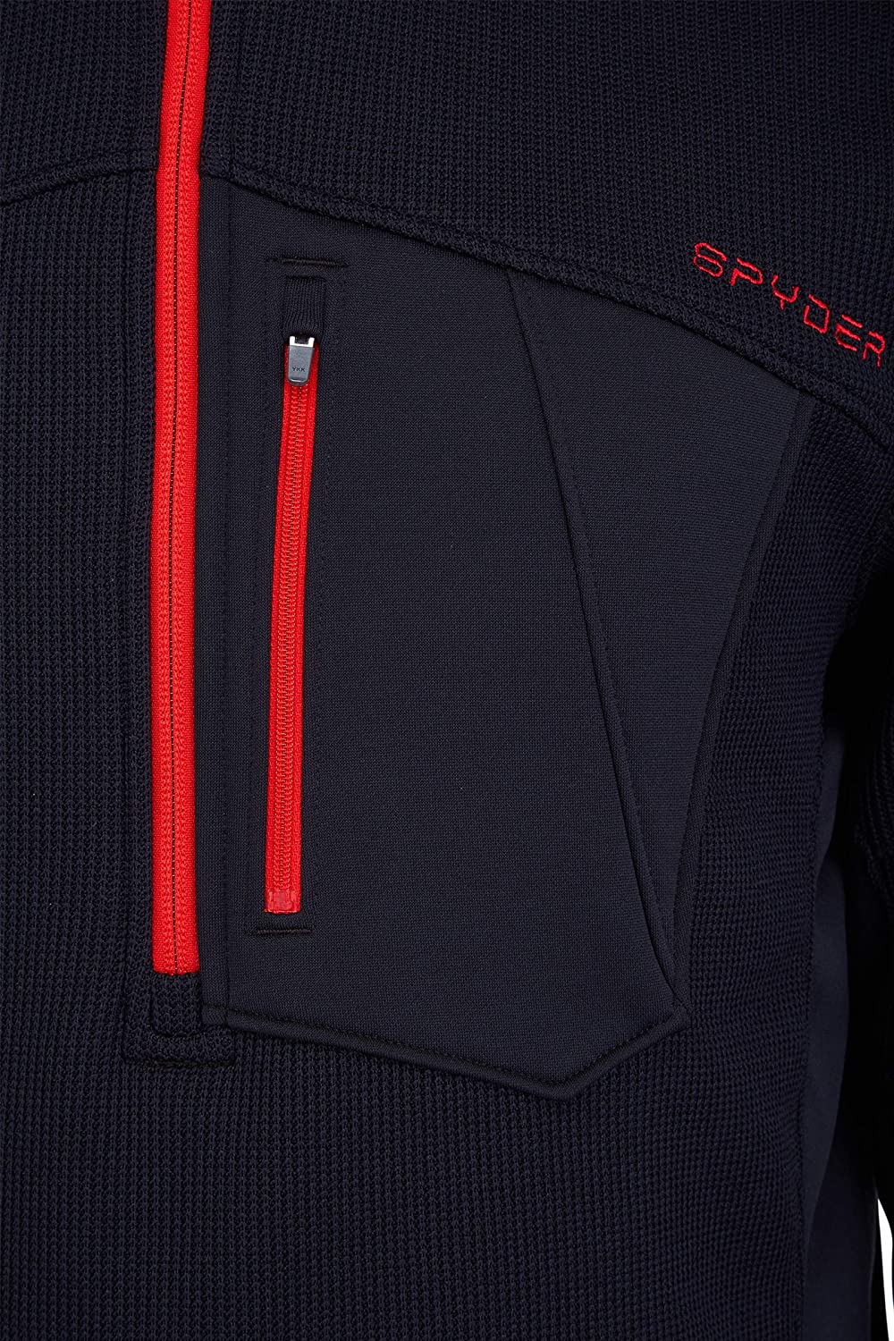 Spyder Active Sports Men's Bandit Half Zip Mid-Layer Jacket